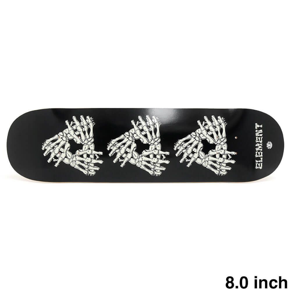 ELEMENT DECK エレメント デッキ TEAM SKELTON ARM ELEMENT 8.0　スケートボード スケボー