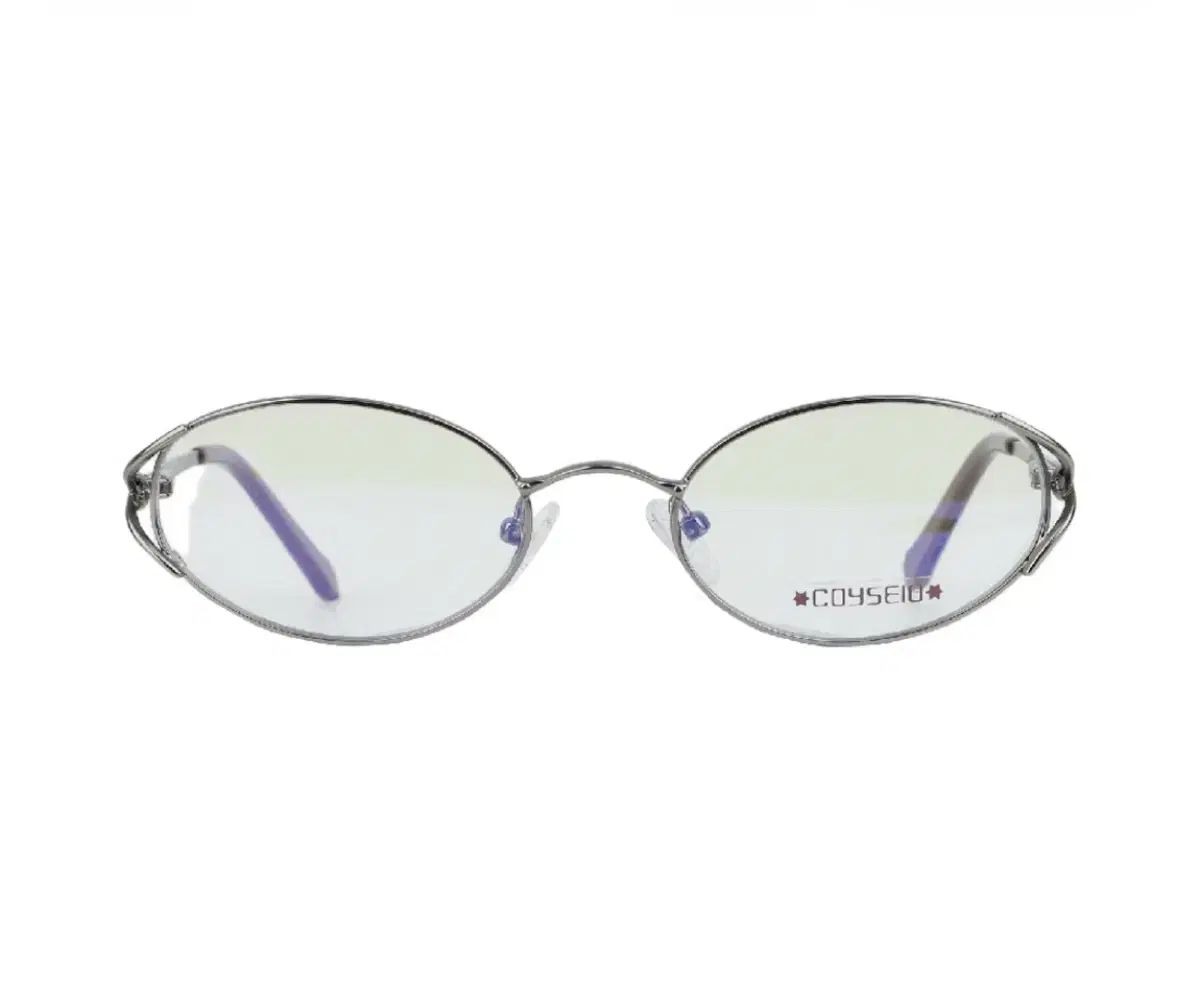 コイセイオ メガネ COYSEIO Coy Oval Glasses Silver