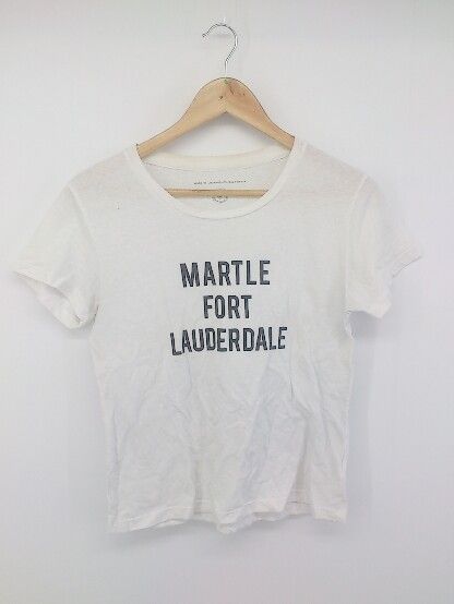 ◇ green label relaxing UNITED ARROWS USA製 半袖 Tシャツ カットソー 表記なし ホワイト系 ブラック レディース P 【1301210003829】