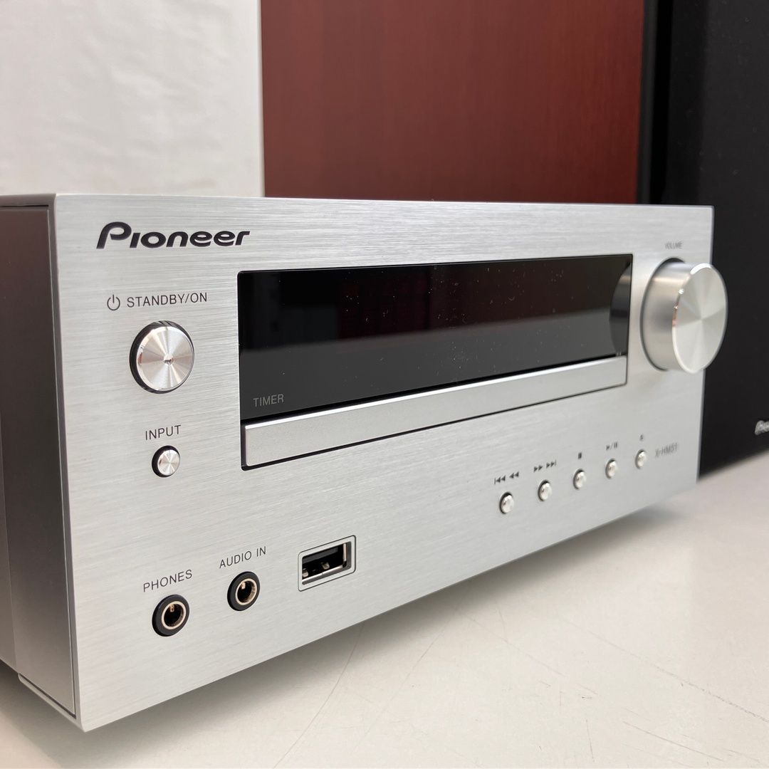 Pioneer X-HM51-s コンポ CDミニコンポーネントシステム 音響機材