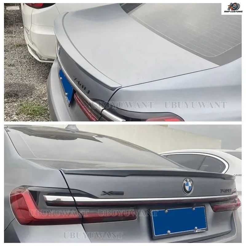Pスタイル BMW G11 G12 7シリーズ 740i 750i セダン 2016 2017 2018 リアトランク蓋 カースポイラーウィング チューニングパーツ