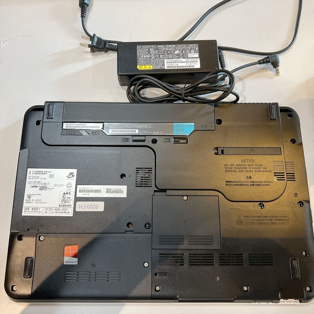 ジャンク】富士通 LIFEBOOK AH53/K Corei7-メルカリ
