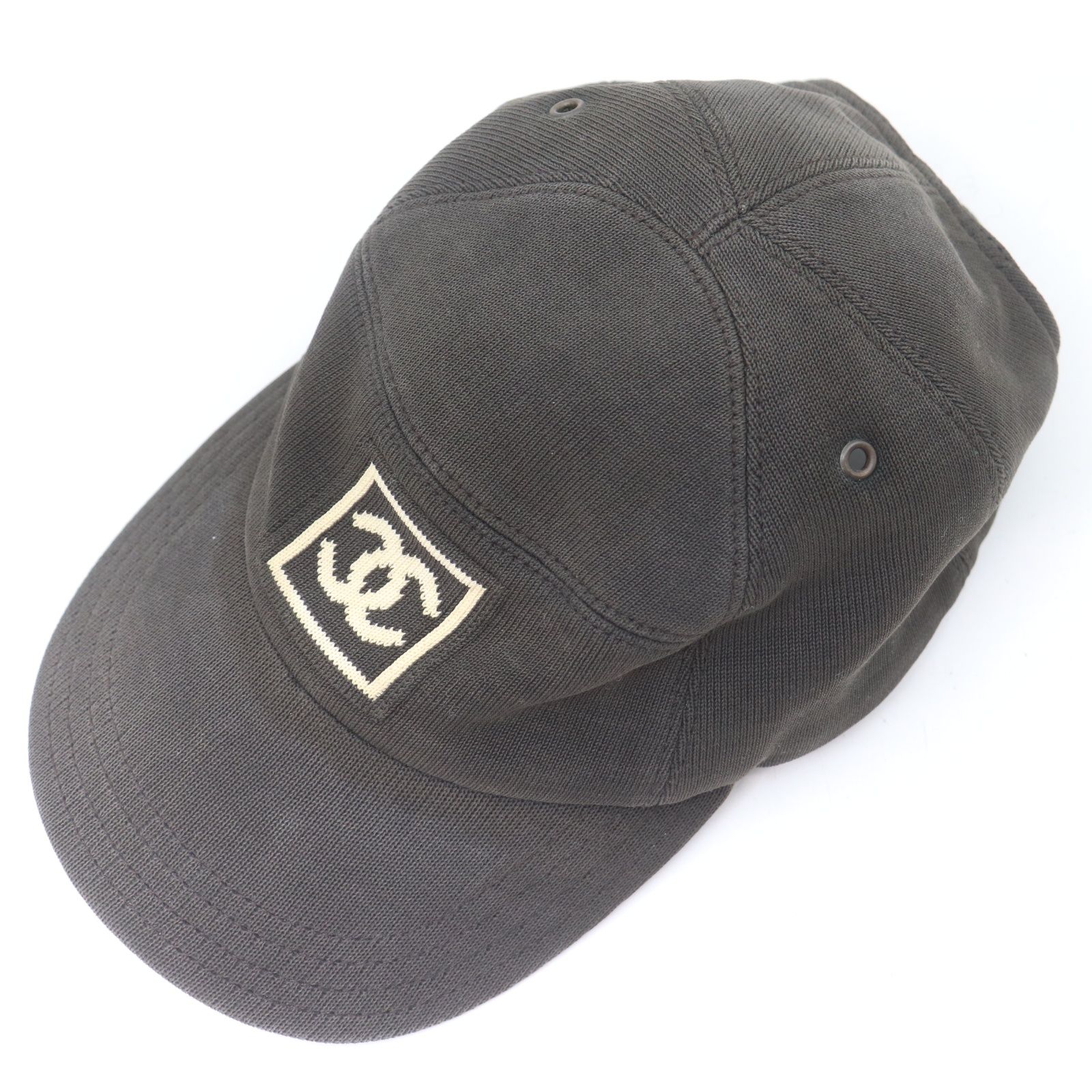 ITGQBEA30HTK CHANEL シャネル スポーツライン キャップ M ブラック 