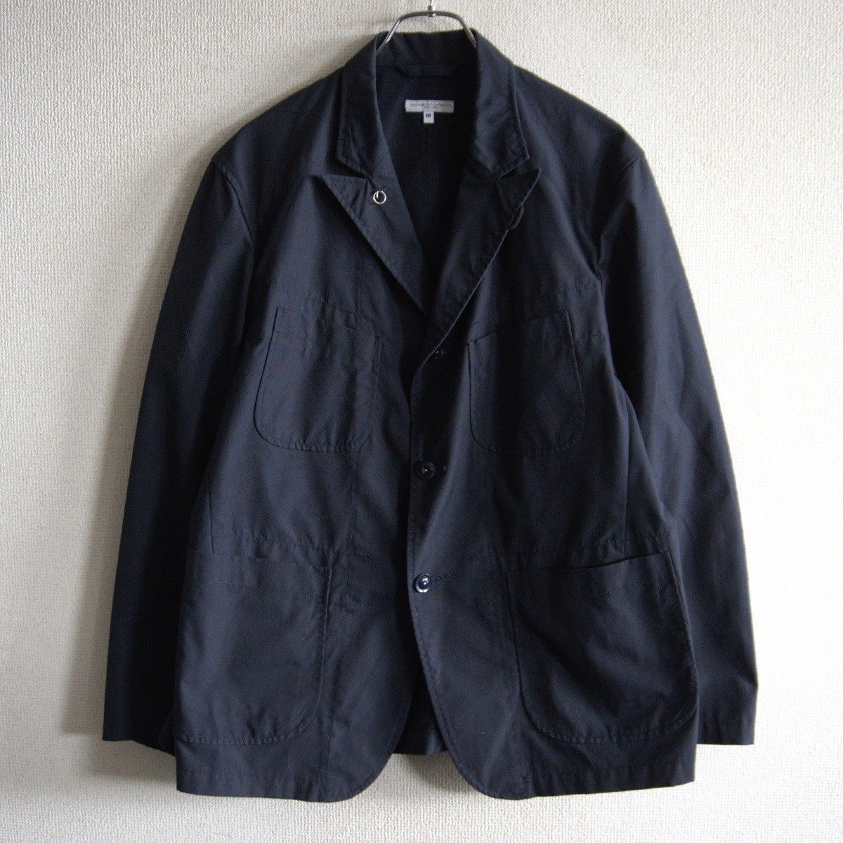 【美品】Engineered Garments【PC BEDFORD JACKET】M ネイビー ポリエステル コットン ベッドフォード ジャケット s2605054
