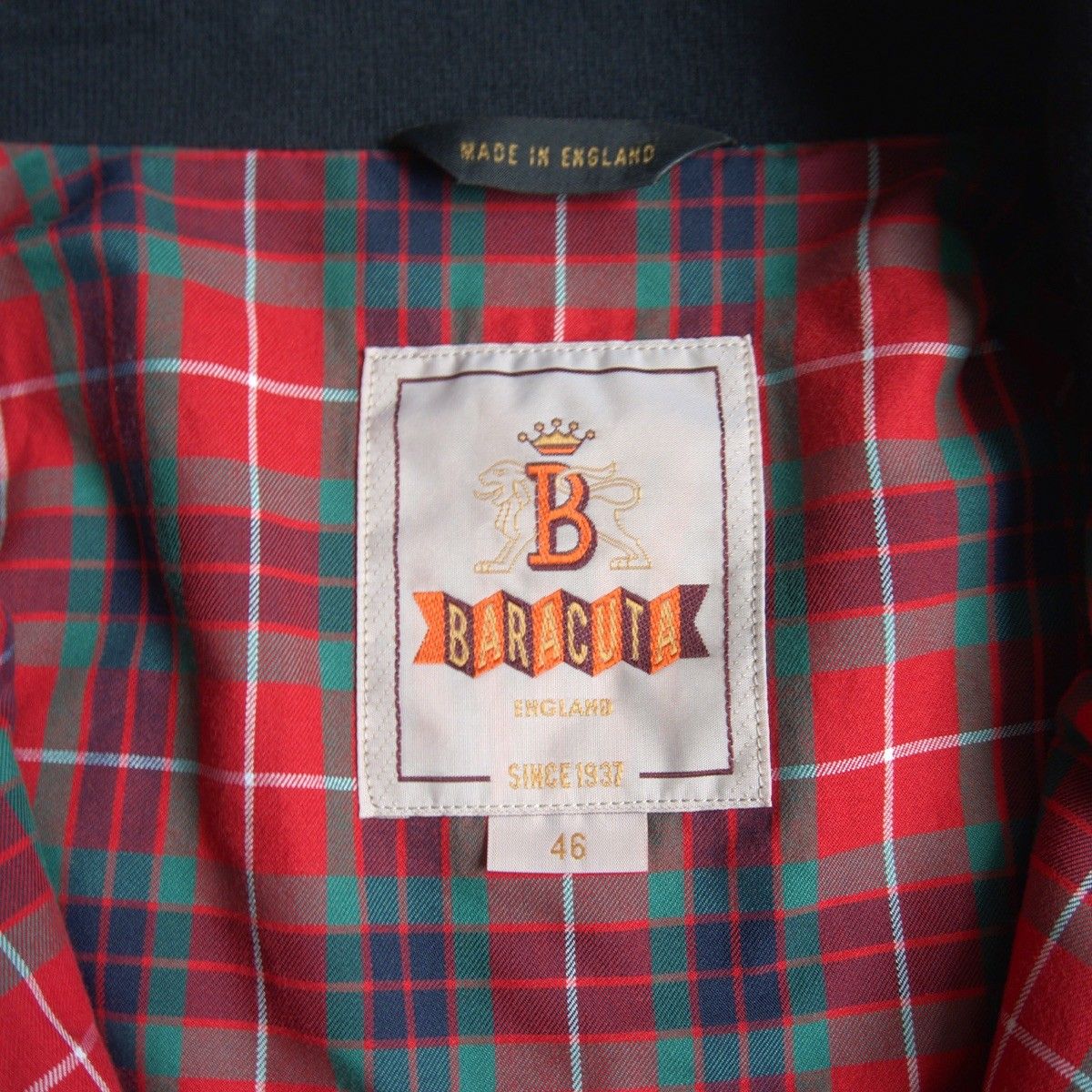 美品/ビッグサイズ】BARACUTA【G9 スウィングトップ ハリントン 