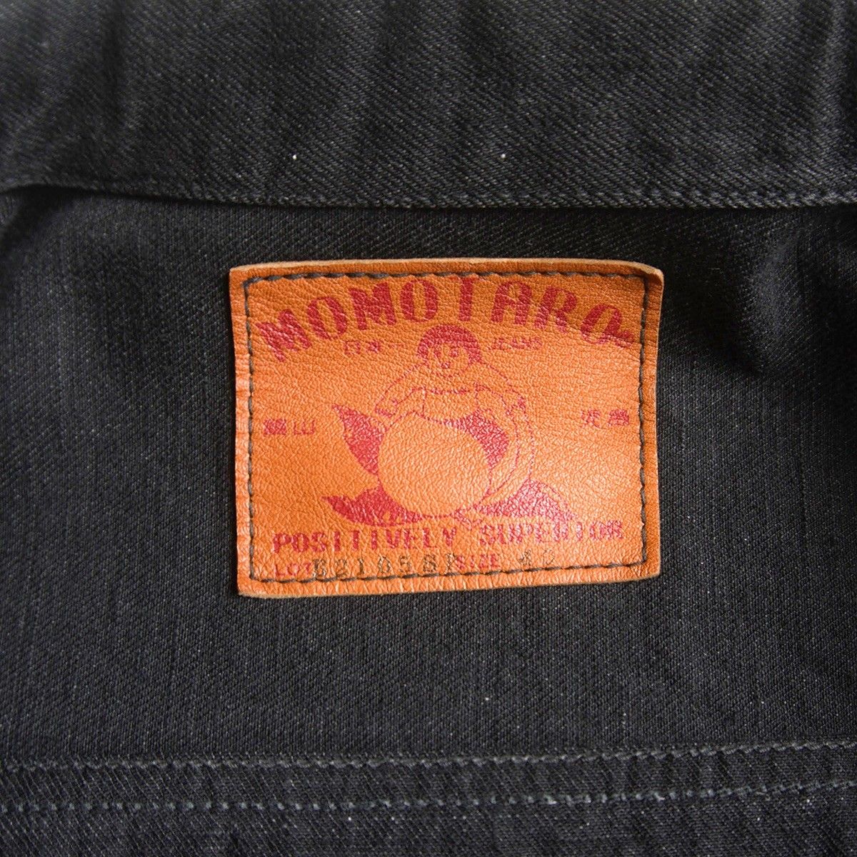 美品】桃太郎ジーンズ 【B2105SP TYPE 2ND ブラックデニムジャケット 