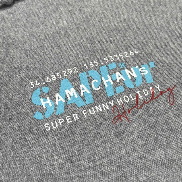 SAPEur MASATOSHI HAMADA HOODIE XLサイズ サプール 浜田雅功 SAPEur MASATOSHI HAMADA HOODIE XLサイズ サプール 浜田雅功
