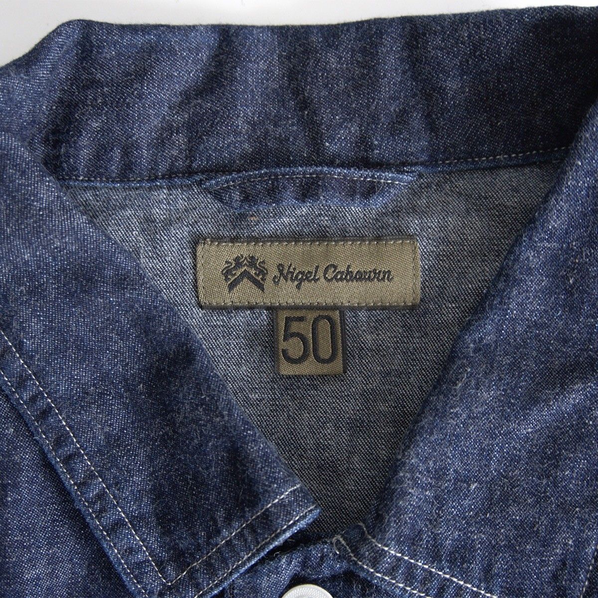 美品/ビッグサイズ】NIGEL CABOURN 【UTILITY SHIRTS】50