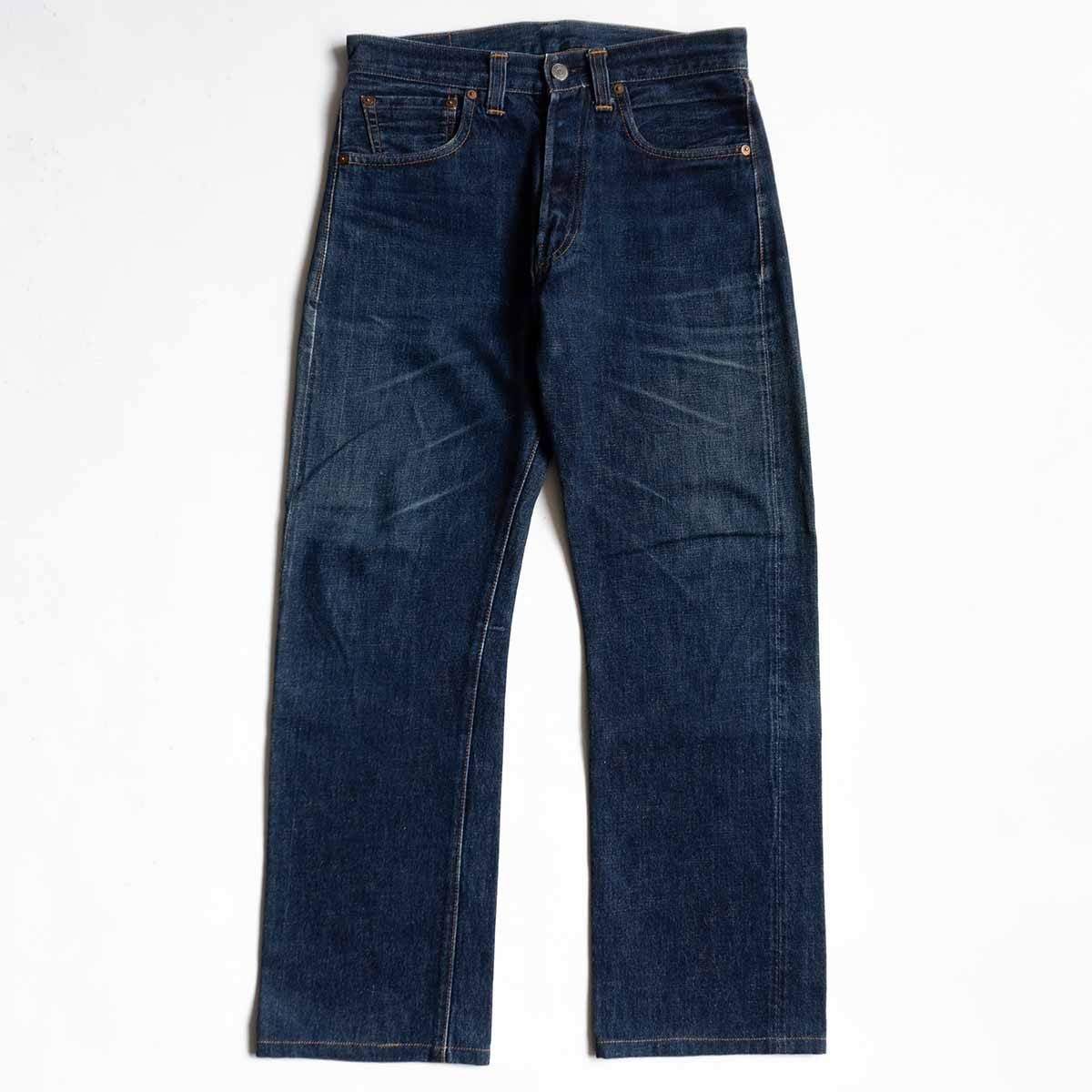 濃紺/バレンシア製】 LEVI'S 【 47501 / 501XX ビッグE デニムパンツ