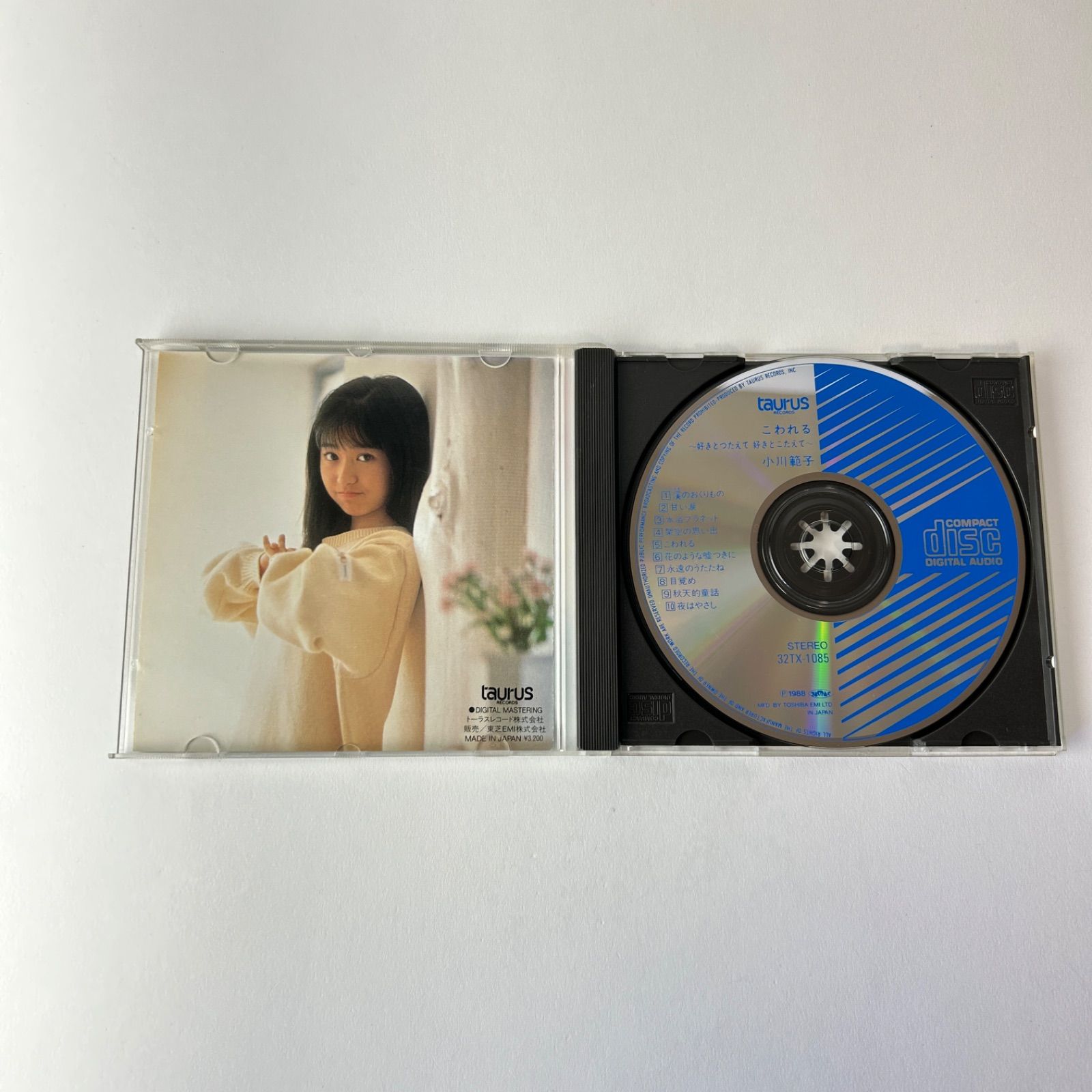 帯付] 小川範子 こわれる～好きとつたえて 好きとこたえて [廃盤] 1988