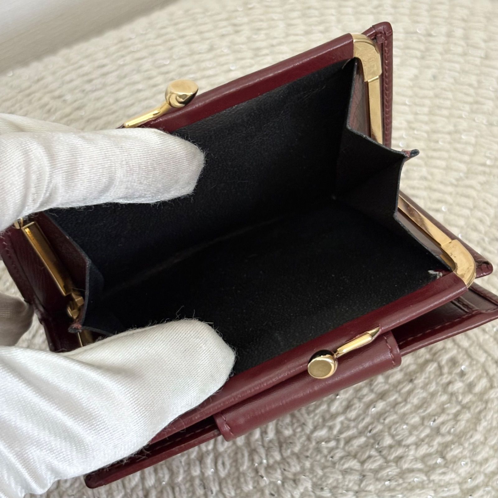 美品】CELINE Vintage Triomphe Short Wallet セリーヌ マカダム