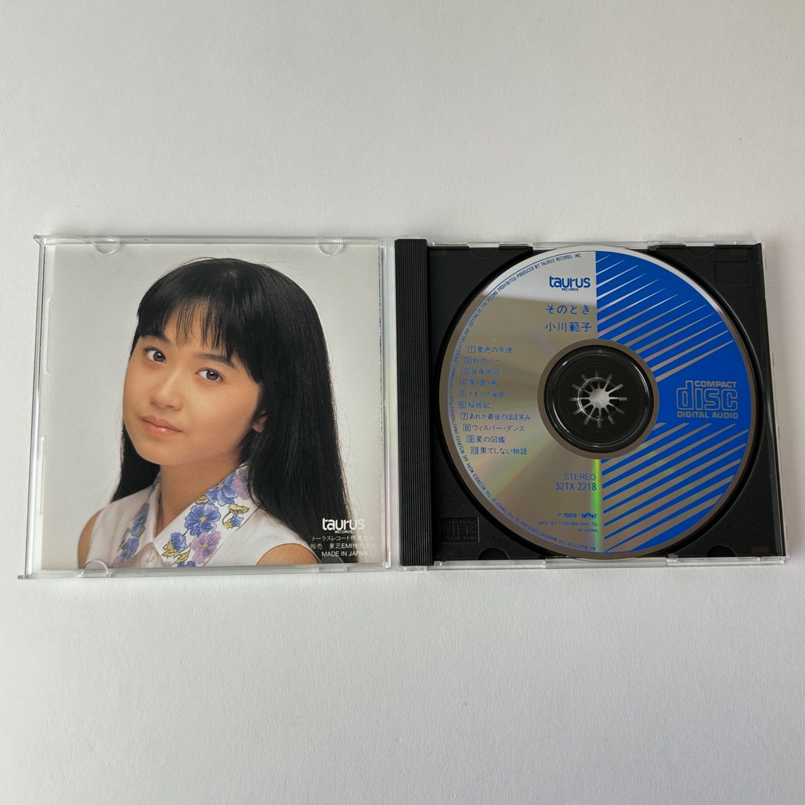 帯付] 小川範子 / そのとき [廃盤] 1989年盤 (T26) 32TX-2218 [F3