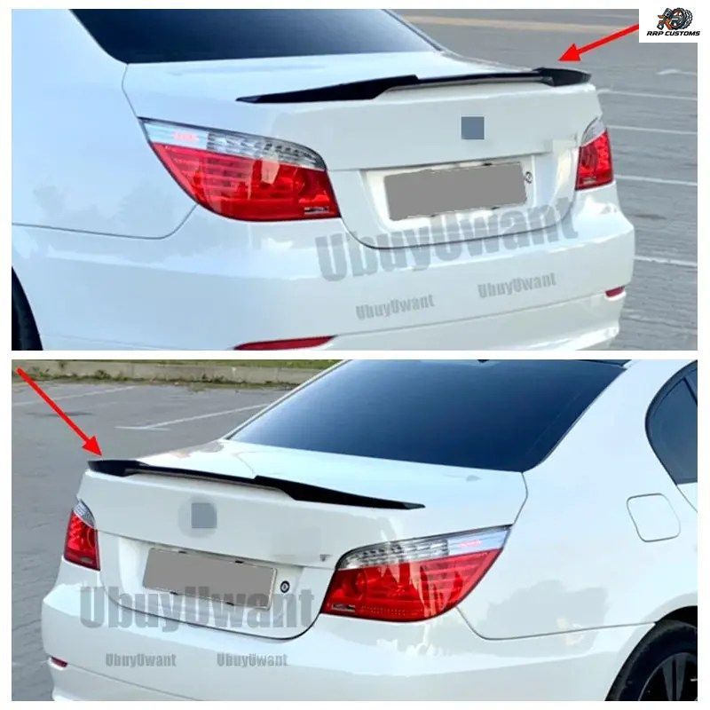 リアトランクブートリッドリップスポイラーウィングデコレーションカーM4スタイルエクステリアチューニングBMW 5シリーズE60 M5 520i 523i 10,493円