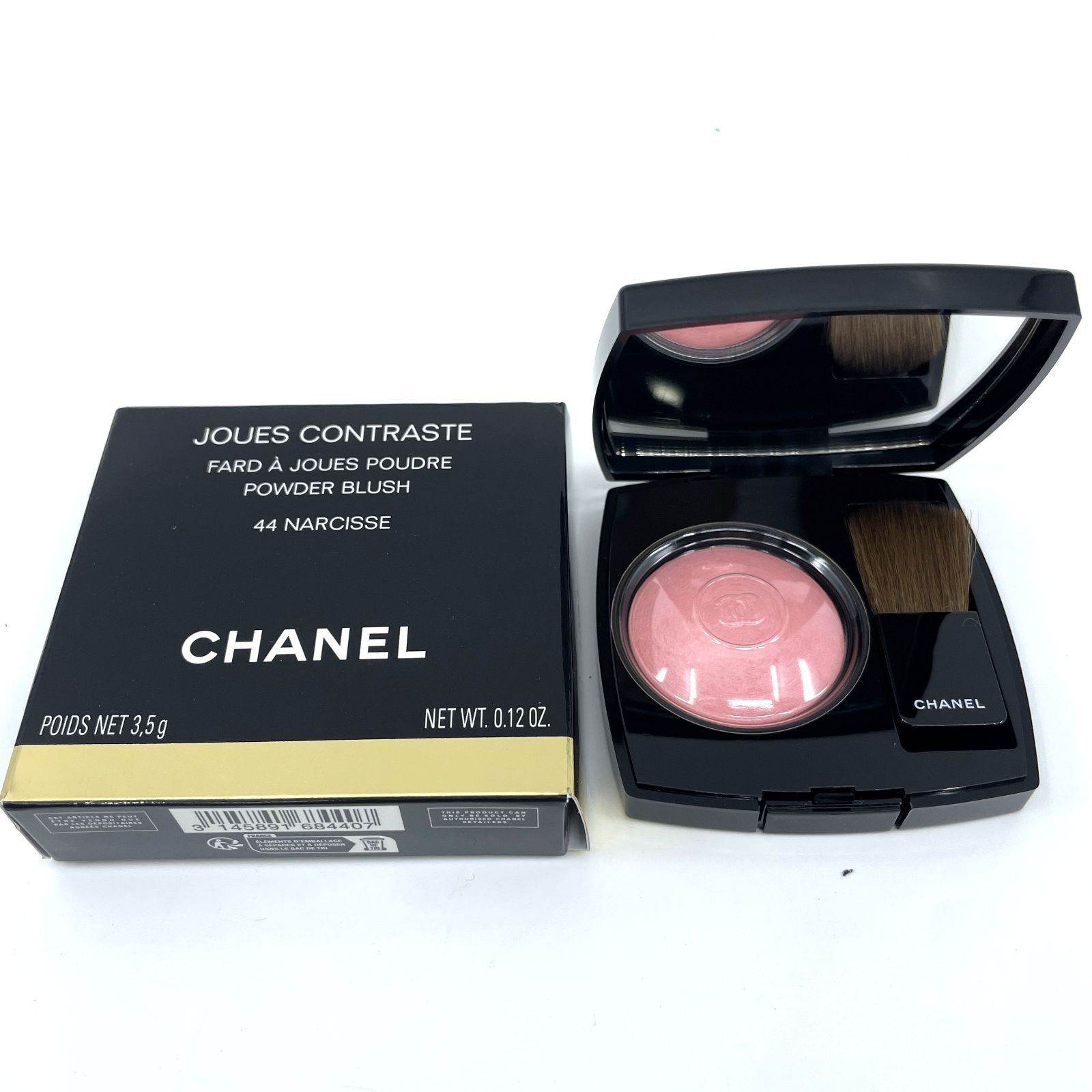 CHANEL シャネル ジュ コントゥラスト 44 ナルスィス チークカラー ピンク系 人気【管理No.K 13148】