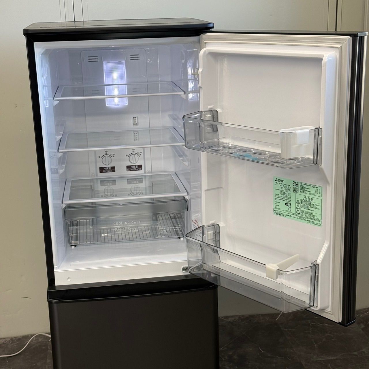 ∞送料込！美品 2025年製 MITSUBISHI 三菱 ノンフロン冷凍冷蔵庫 MR
