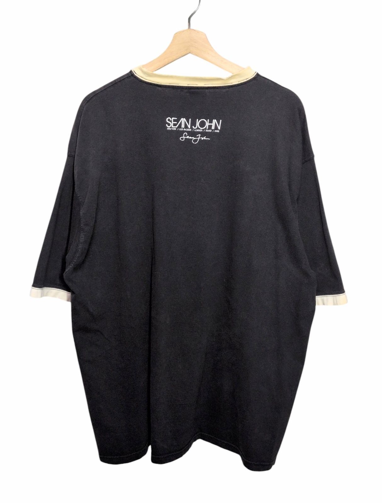 00s Honduras製 Sean John ショーンジョン リンガーTシャツ ビッグ