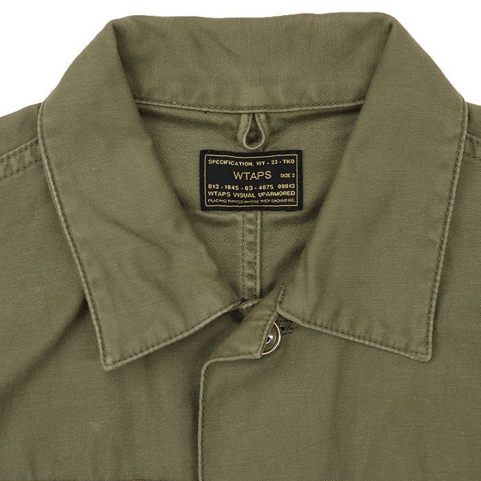 SALE】WTAPS ダブルタップス ミリタリーシャツ サイズ 2 メンズ BUDS