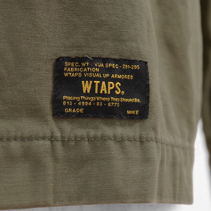 SALE】WTAPS ダブルタップス ミリタリーシャツ サイズ 2 メンズ BUDS