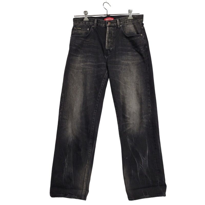 中古品】Supreme シュプリーム 24FW DISTRESSED LOOSE FIT SELVEDGE