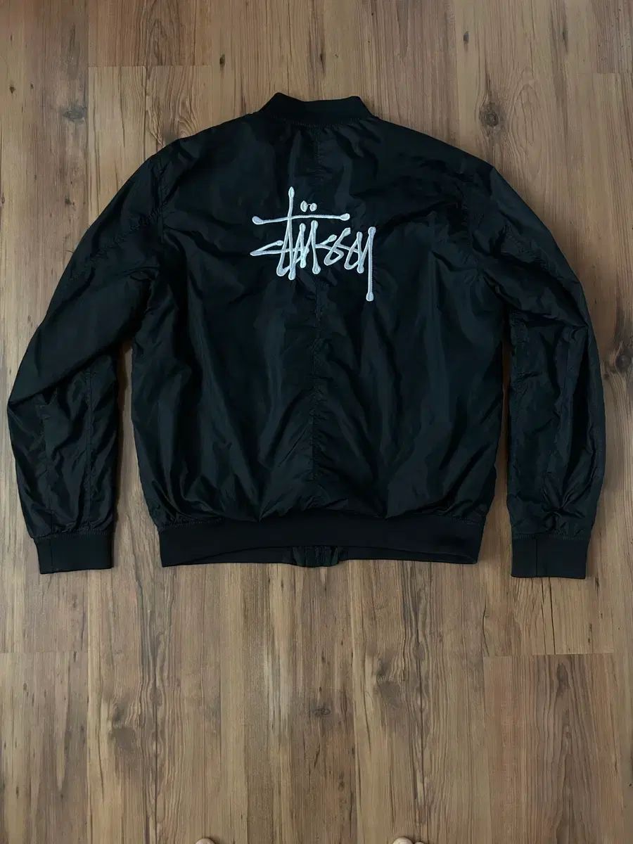 STUSSY MA-1ジャケット - メルカリ