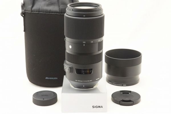 シグマ/ 100-400mm F5-6.3 DG/ NIKON用/ 中古美品 2026/5/16 ☆美品☆ SIGMA シグマ 100-400mm F5-6.3 DG OS HSM