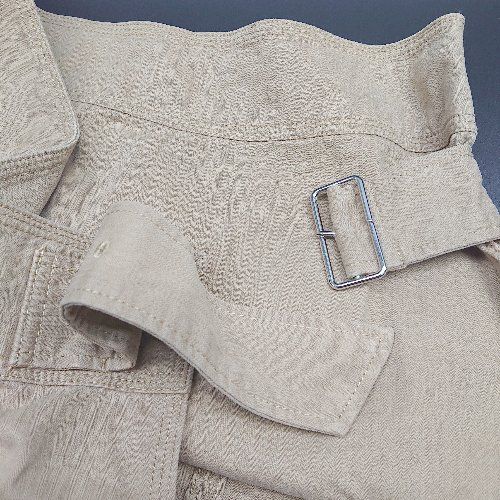 ◇ apart by lowrys ウェスト調整ベルト Aライン ミドル ロング ラップ 巻き スカート　Mサイズ ベージュ レディース E 【1301260039960】