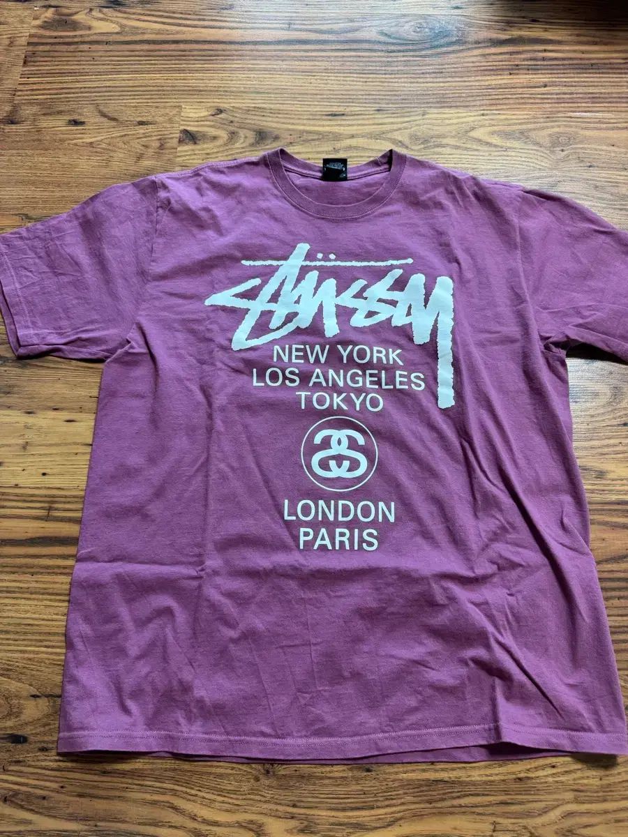 STUSSY WORLD TOUR VERY 2024 XL