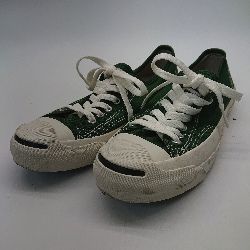 ◇ CONVERSE コンバース JACK PURCELL　1SC839 ジャックパーセル　ラインテープ　スリップ 24.5ｃｍ グリーン 男 E 【1301260039588】