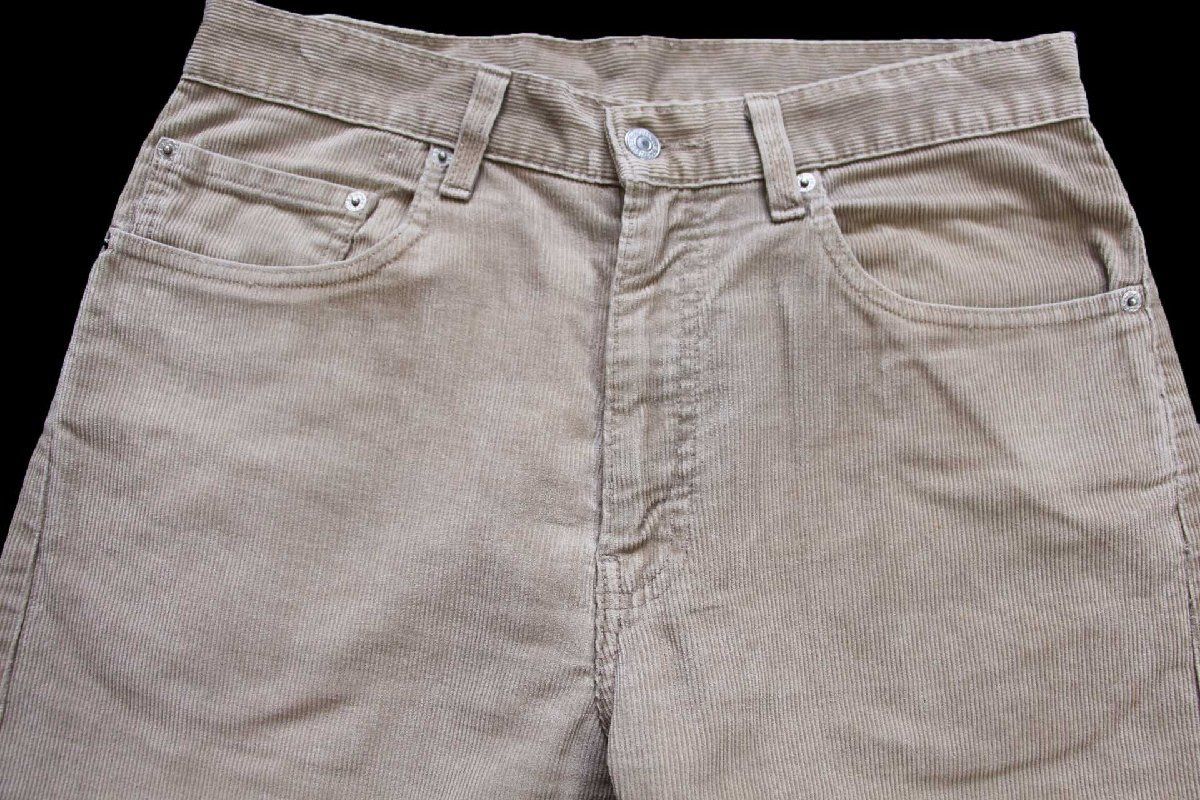 00s Levi´sリーバイス 505 コーデュロイパンツ ベージュ W32オールド 