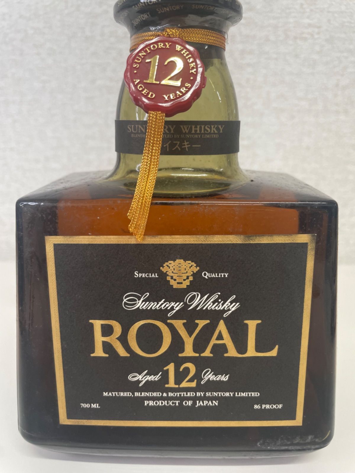 サントリー ローヤル 12年 黒ラベル 43度 700ml M294④ - メルカリ