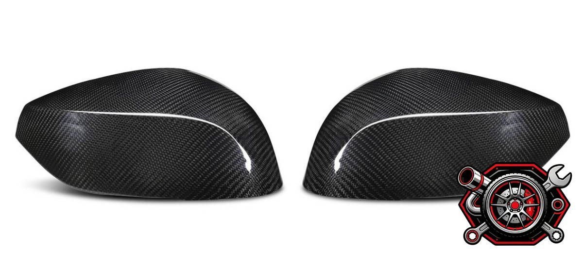 売れ筋インフィニティ Q50 スカイライン V37 2014~2020年式 ドライカーボン製 粘着式 ミラーカバー 左右セットcp516