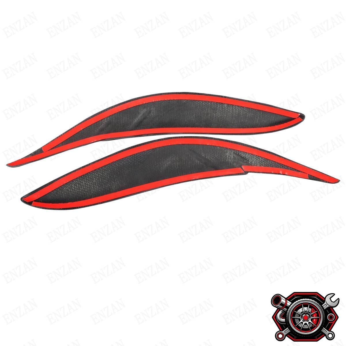 売れ筋トヨタ シエナ後期 カーボン製 ヘッドライトカバー アイライン2個セットcp516 売れ筋トヨタ シエナ後期 カーボン製 ヘッドライトカバー アイライン2個セットcp516
