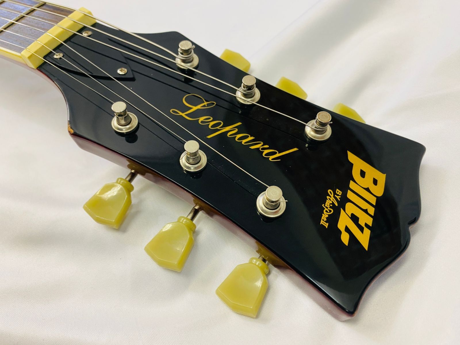 Blitz by Aria Pro II Leopard アリアプロ レスポールタイプ エレキ