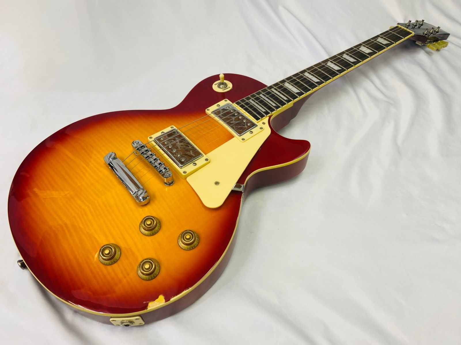 Blitz by Aria Pro II Leopard アリアプロ レスポールタイプ エレキ