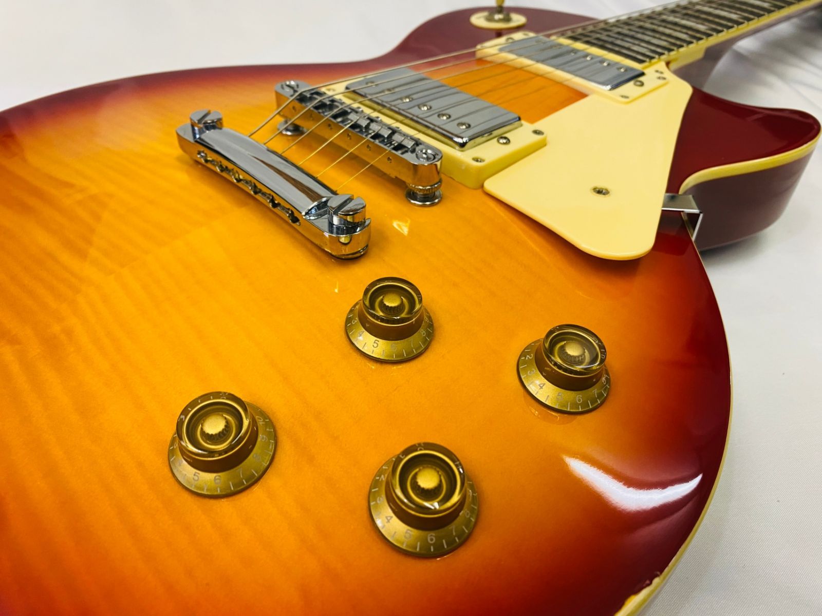 Blitz by Aria Pro II Leopard アリアプロ レスポールタイプ エレキ