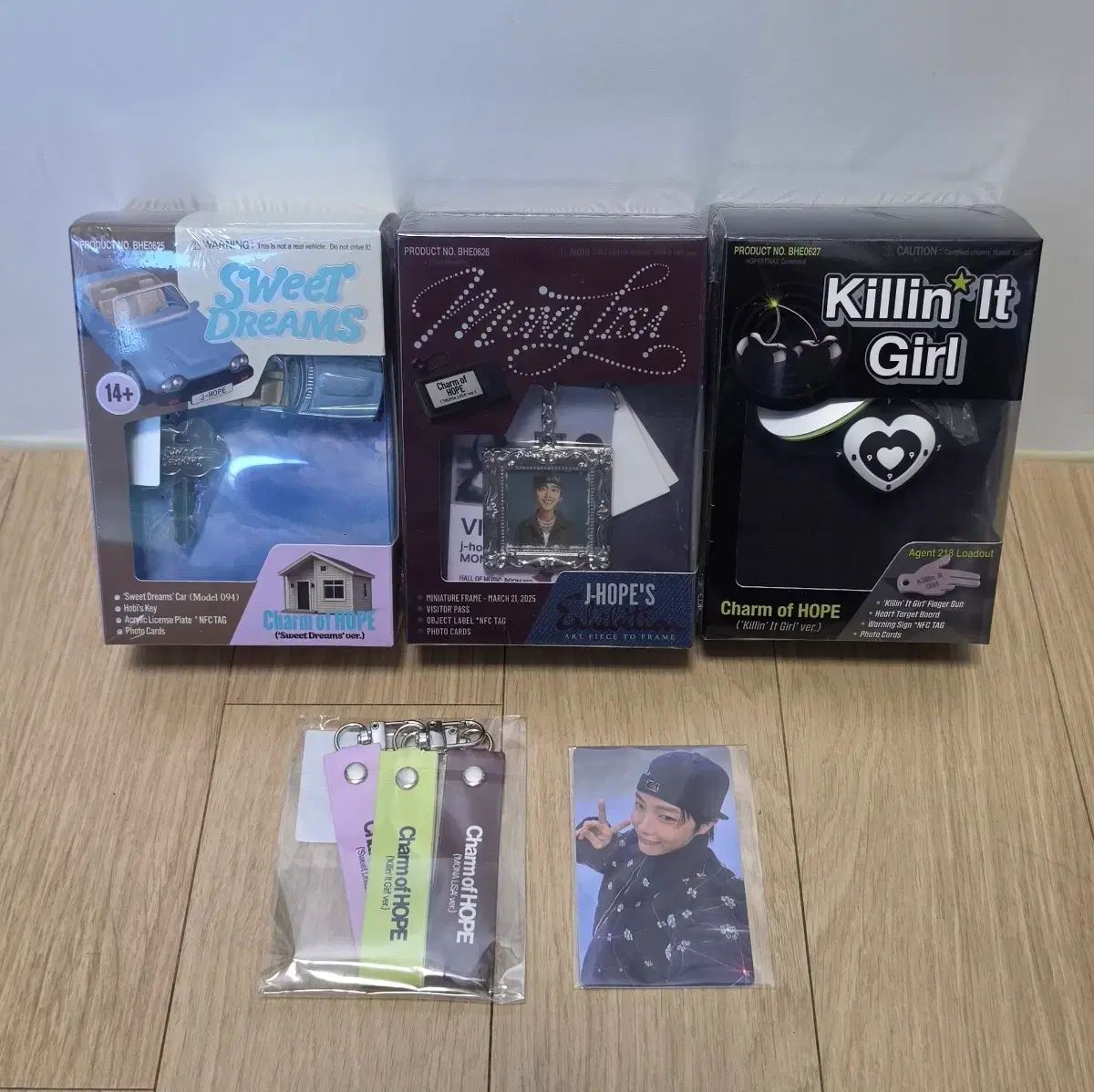 (新品) BTS 防弾 ジェイホープ Charm of HOPE セット