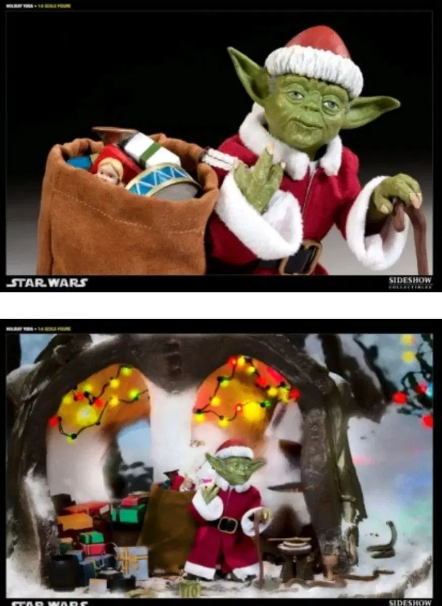 サイドショウ スター・ウォーズ ヨダ ホリデースペシャル 1:6