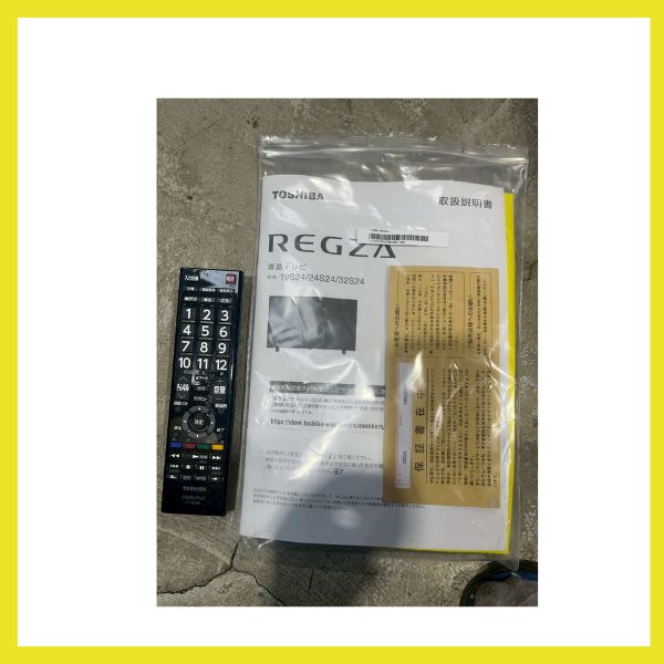 ☆大阪府配送無料☆【TOSHIBA】液晶テレビ 32型 REGZA 32S24 2023年製 ☆大阪府配送無料☆【TOSHIBA】液晶テレビ 32型 REGZA 32S24 2023年製