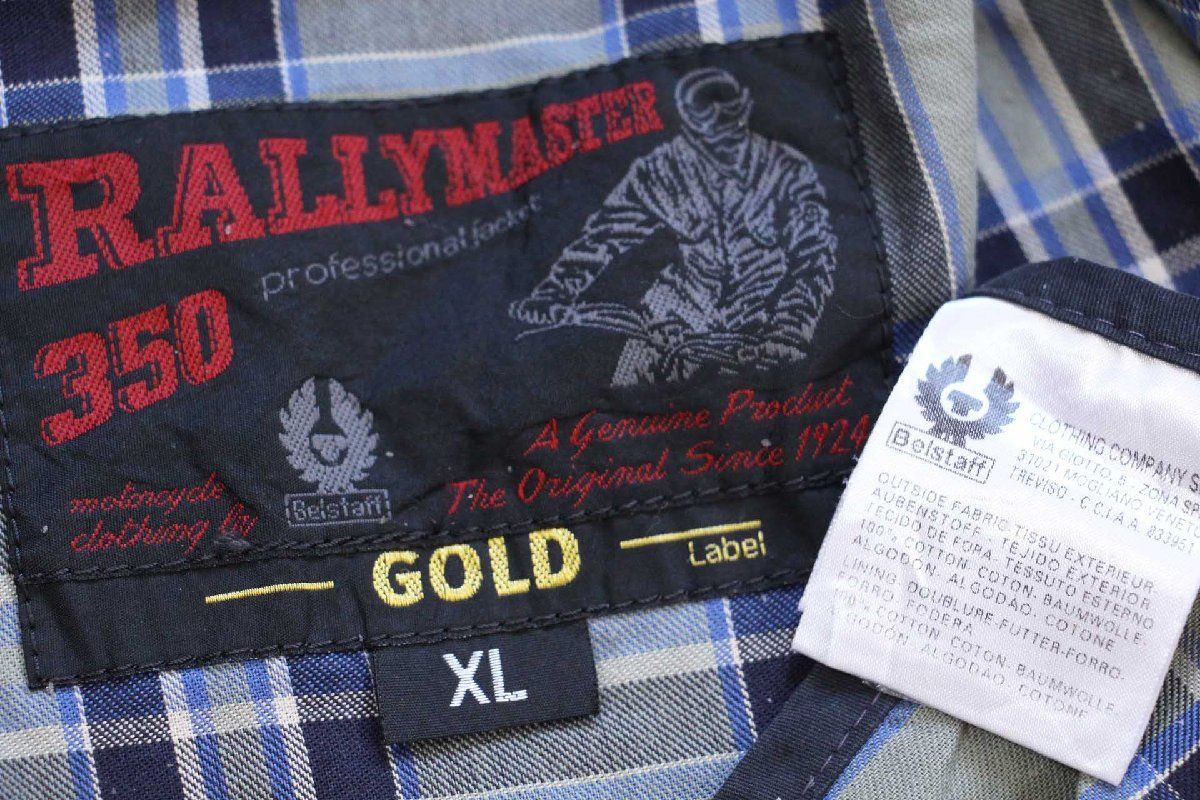 Belstaffベルスタッフ GOLD Label RALLYMASTER 350 コットン モーター 