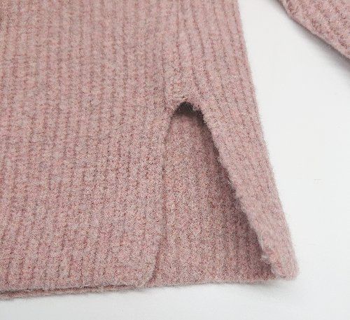 ◇ Sonny Label URBAN RESEARCH ハイネック シンプル 長袖 ニット セーター サイズF ピンク レディース E 【1301260047057】
