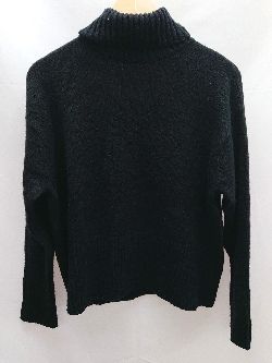 ◇ N.O.R.C ノーク シンプル ハイネック 長袖 ニット セーター カットソー サイズ1 ブラック レディース E 【1301260046982】 5,586円