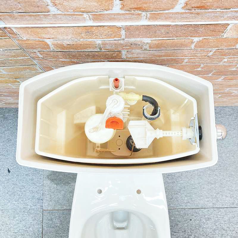 【中古品】【美品】 TOTO トイレ 洋式便器 (壁排水) 「CS380BP」 排水芯120mm タンク「SH381BA」 一式セット #SC1(パステルアイボリー) 40E 【中古品】【美品】 TOTO トイレ 洋式便器 (壁排水) 「CS380BP」 排水芯120mm タンク「SH381BA」 一式セット #SC1(パステルアイボリー) 40E