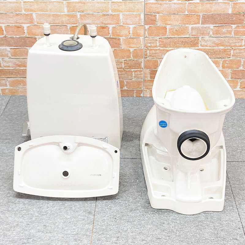 【中古品】【美品】 TOTO トイレ 洋式便器 (壁排水) 「CS380BP」 排水芯120mm タンク「SH381BA」 一式セット #SC1(パステルアイボリー) 40E 【中古品】【美品】 TOTO トイレ 洋式便器 (壁排水) 「CS380BP」 排水芯120mm タンク「SH381BA」 一式セット #SC1(パステルアイボリー) 40E