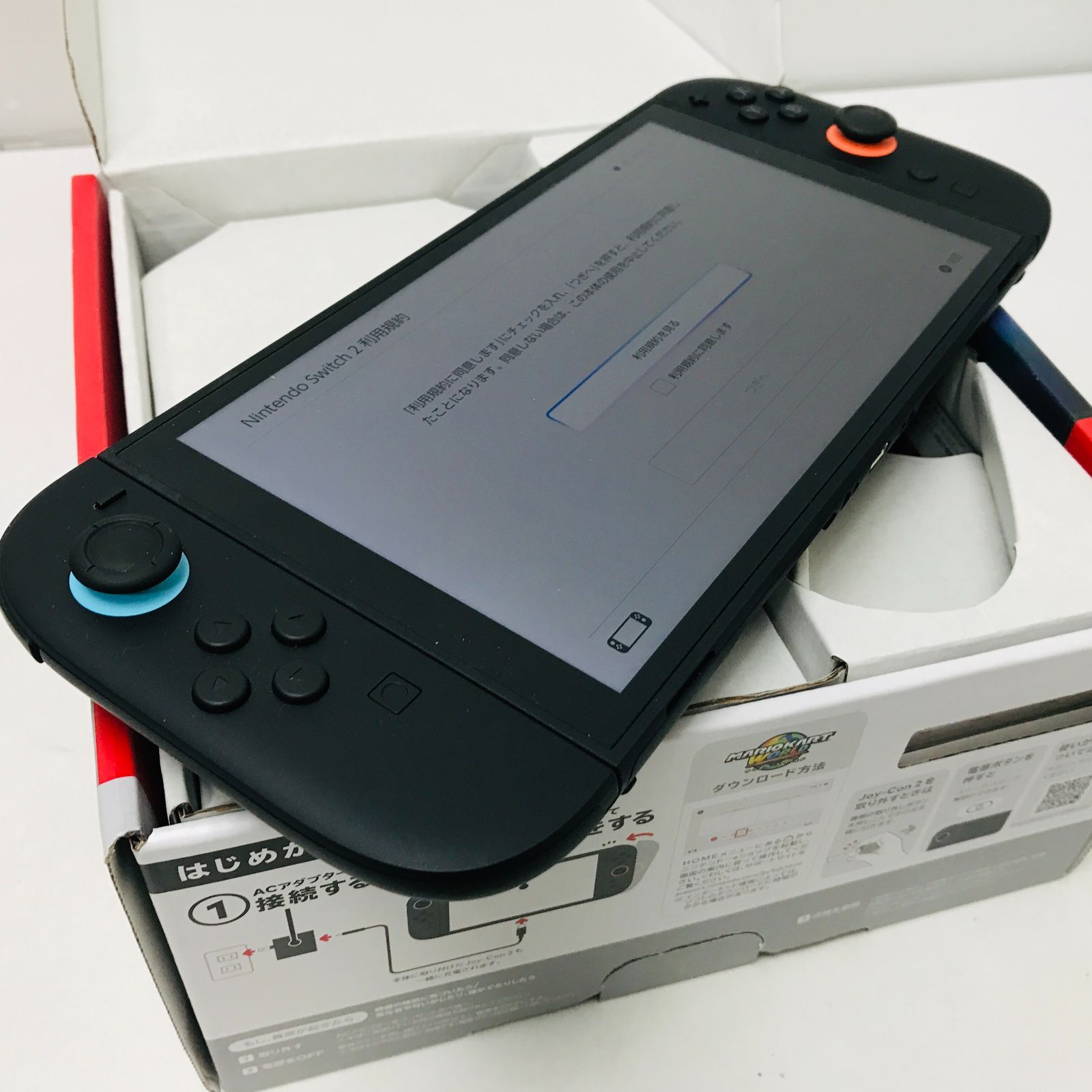 Nintendo Switch2　マリオカートセット　ニンテンドースイッチ2　日本語.国内専用　※マリオカート使用不可　初期化済み　本体　A01-222