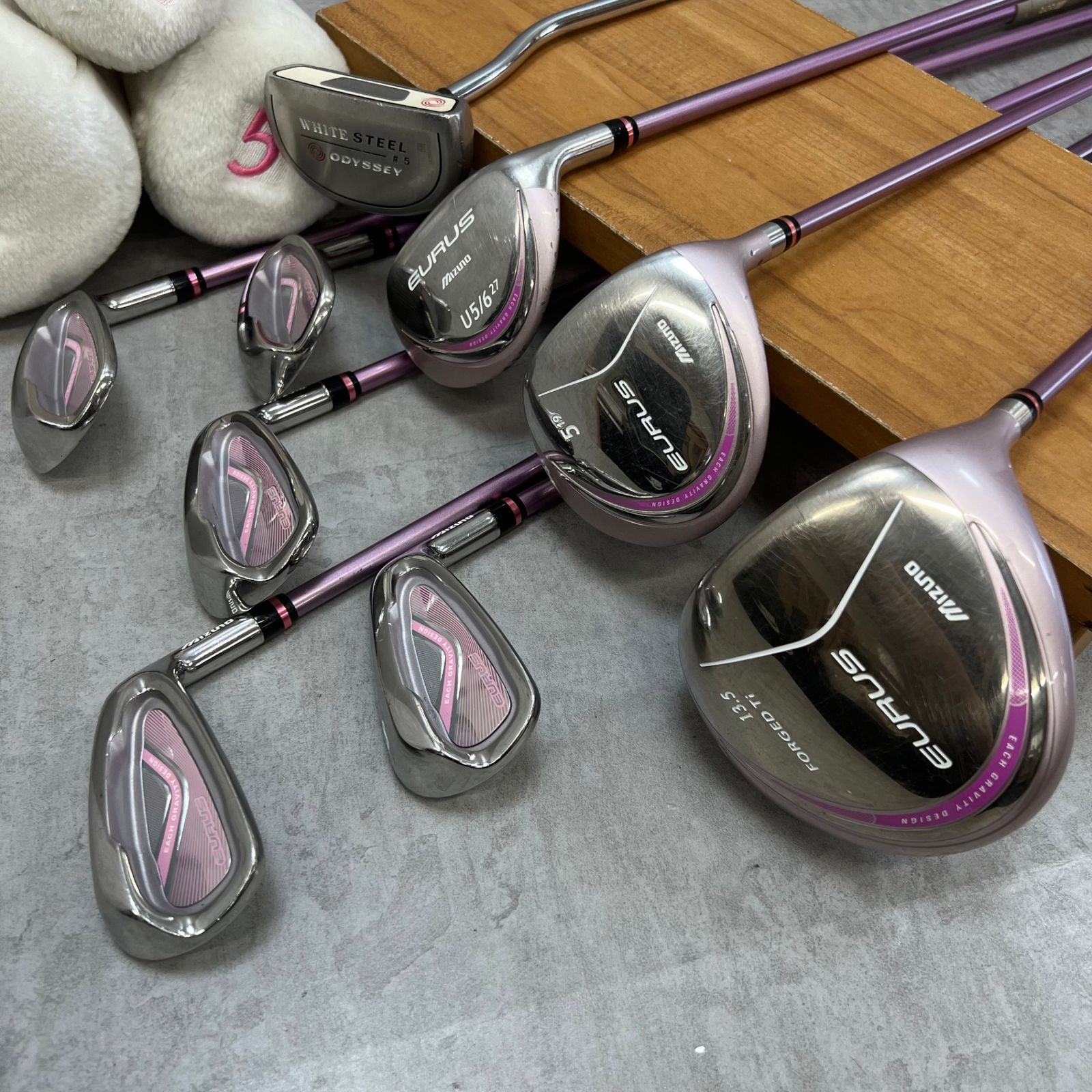ミズノ ユーラス レディースゴルフ クラブ9本セット 右利き用 L MIZUNO