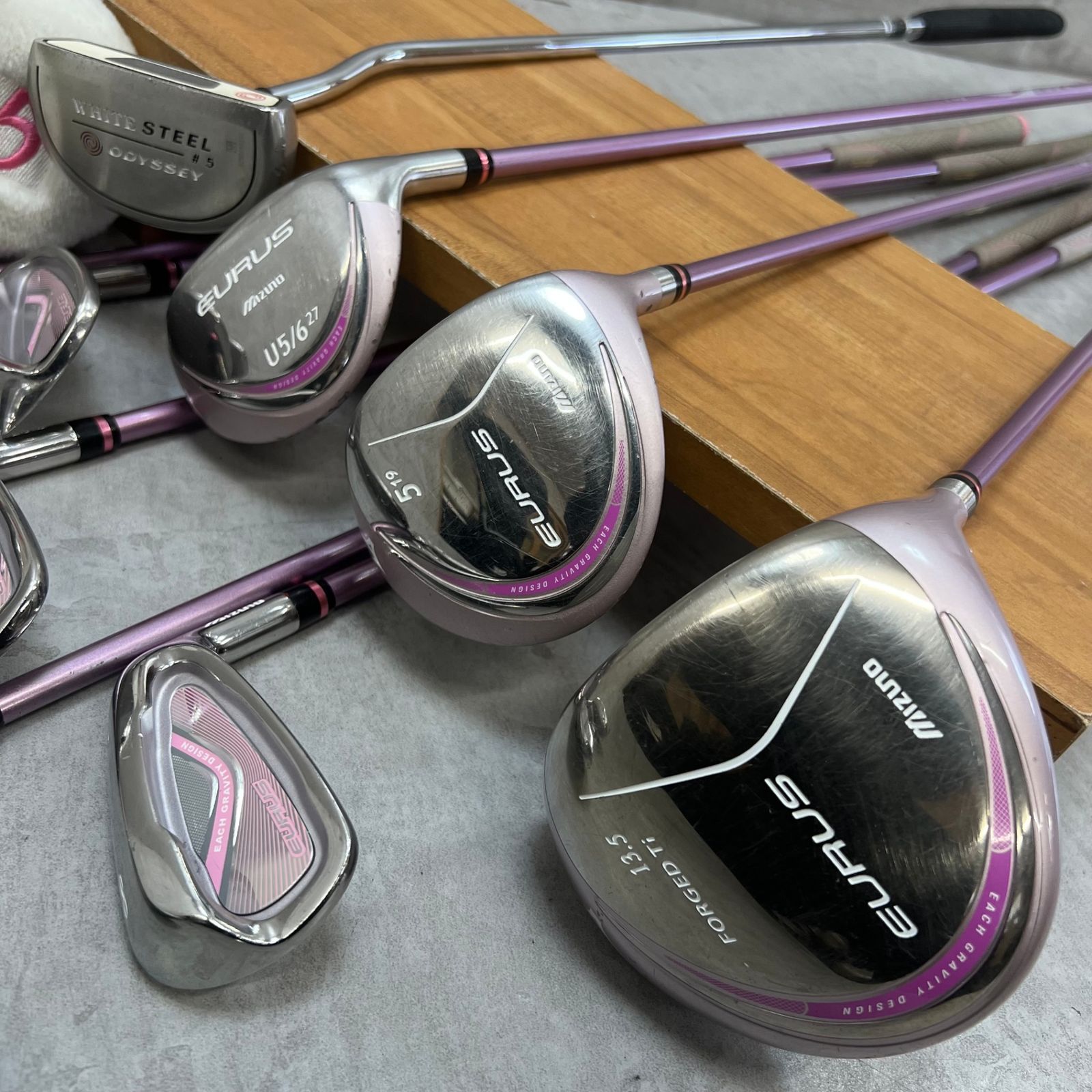 ミズノ ユーラス レディースゴルフ クラブ9本セット 右利き用 L MIZUNO