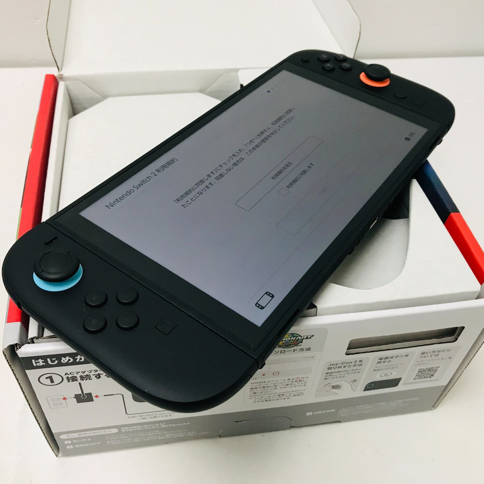 Nintendo Switch2　マリオカートセット　ニンテンドースイッチ2　日本語.国内専用　※マリオカート使用不可　初期化済み　本体　A01-223