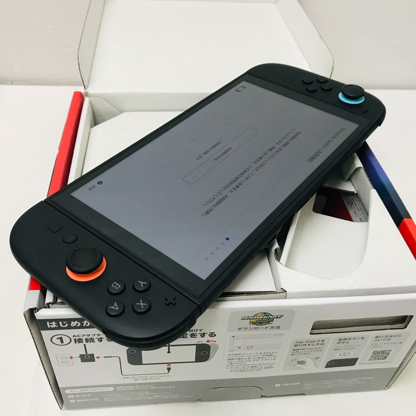 Nintendo Switch2　マリオカートセット　ニンテンドースイッチ2　日本語.国内専用　※マリオカート使用不可　初期化済み　本体　A01-223