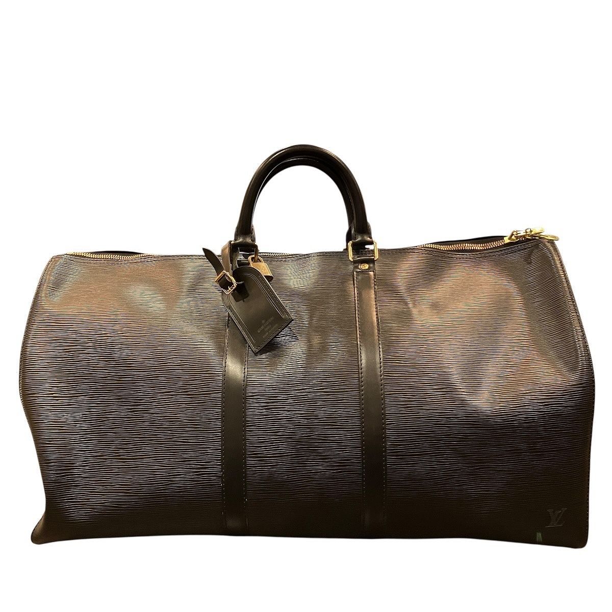ルイ・ヴィトン LOUIS VUITTON キーポル55 エピ ボストンバッグ レザー