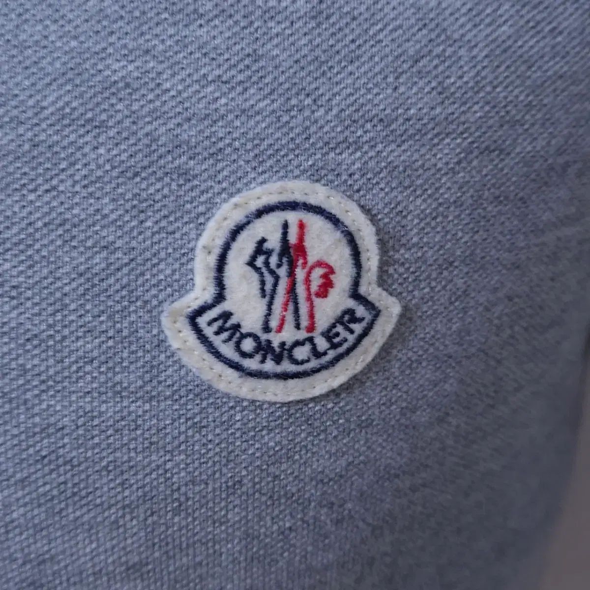 MONCLER モンクレール グレー ポロ 半袖 Tシャツ ユニセックス 90